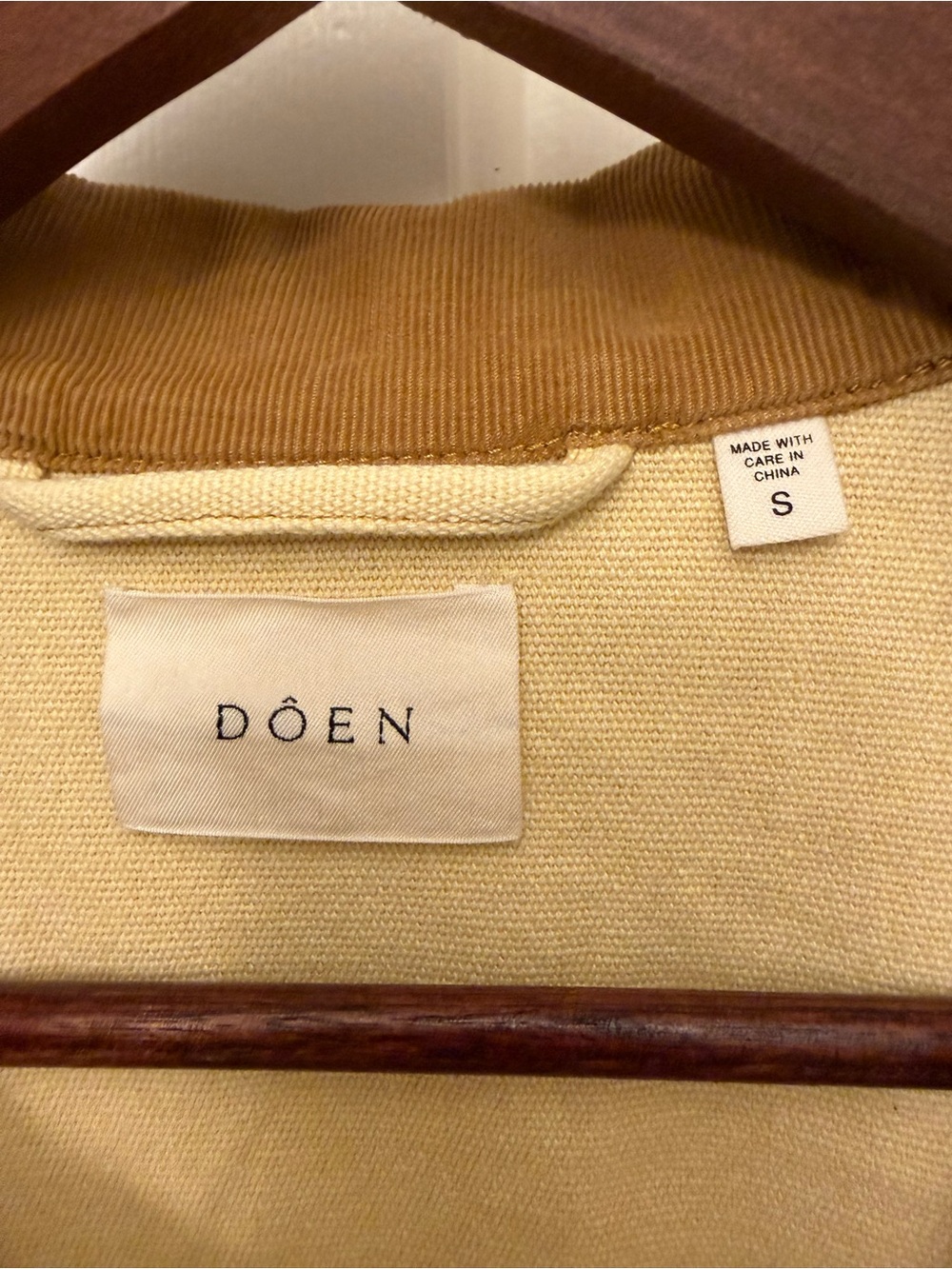 Doen Pascual Jacket in Straw - Picture 5 of 8